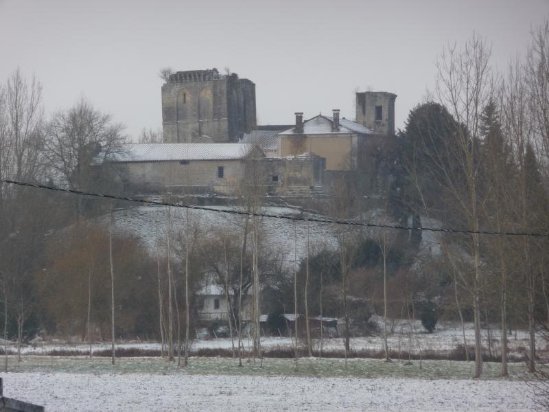 le château sous la neige