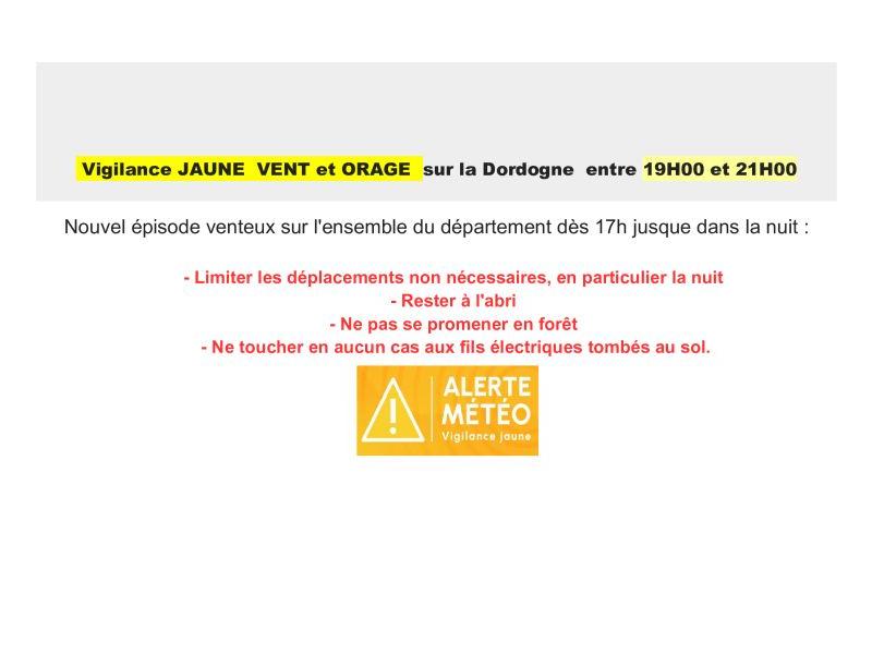 Vigilance m&eacute;t&eacute;o